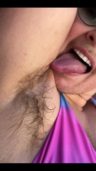 Flashing My Hairy Pits at the Beach