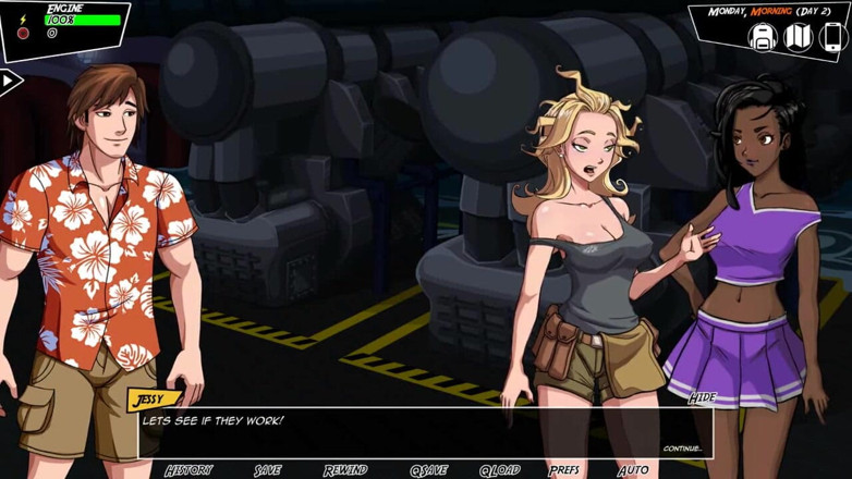 Dirty GamesXxX: ปรารถนาในสรวงสวรรค์: สาวเซ็กซี่เงี่ยนบนเกาะโดดเดี่ยว - ตอนที่ 9