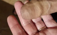 Nice Handjob in the Garden and Lots of Cum