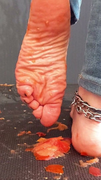 Salsa de pies de tomate