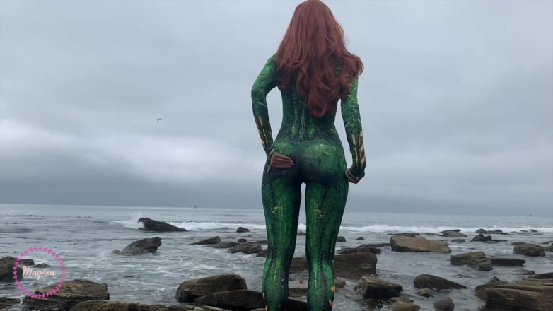 Magnea: Mera craves cock - goddess gives blowjob and gets facial on...