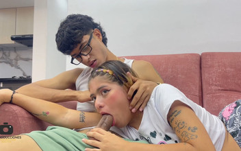 Gabriela Wish: Adik tiri saya takut dan untuk membantunya saya memberinya zakar...