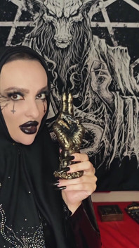 Phù thủy Hồi giáo làm cho bạn từ bỏ đức tin của bạn và tôn thờ Satan để bạn có thể đụ cô ấy trong đít.