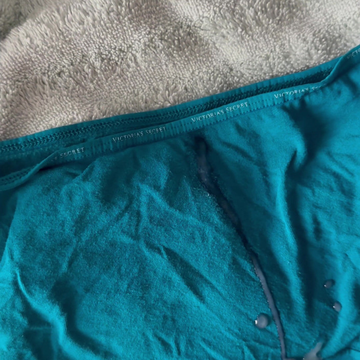 CumDaily: Cum on Wife’s Panties 19