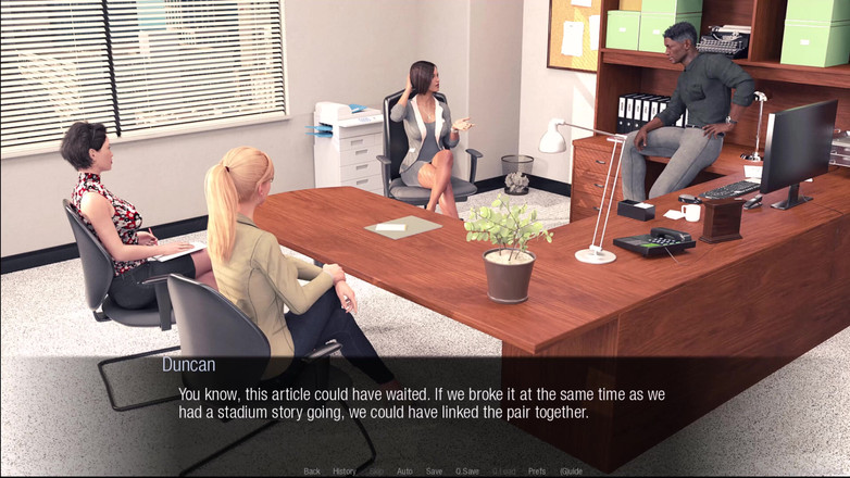 Kitty Gamer: Jessica O'neil 2, Jessica видела Хизер и Кристиан трахаются, и так возбуждается