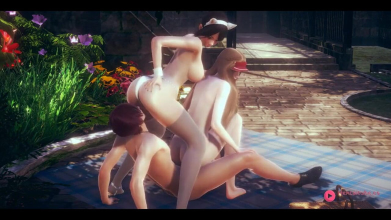 HentaiTubes: 난교 헨타이 2 소녀 2 소년