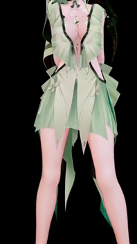 Wuthering Waves Shorekeeper Melepas Pakaian Dance Hentai Say so Song Vertical Screen Mmd 3D Soft Green Hair Color Edit Smixix
