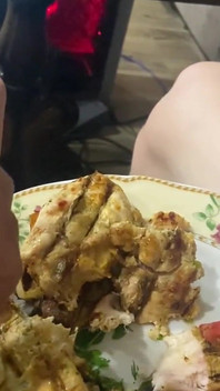 Guess Who's Barbecuing at Night