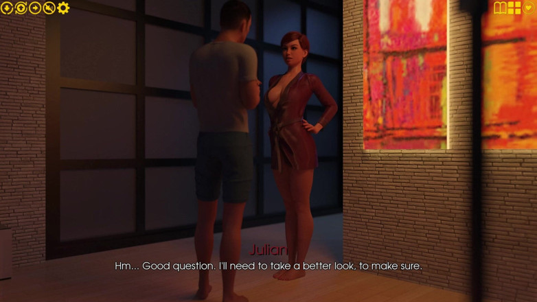3D Cartoon Porn: My Pleasure 47 - Julian Fingers Lori’s Pussy While Also Rubbing Barbara’s