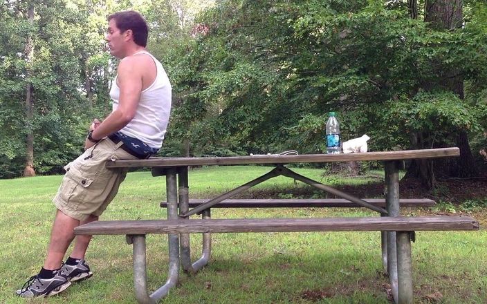 Tjenner: ピクニックエリアでオフにけいれんし、カミング屋外公園