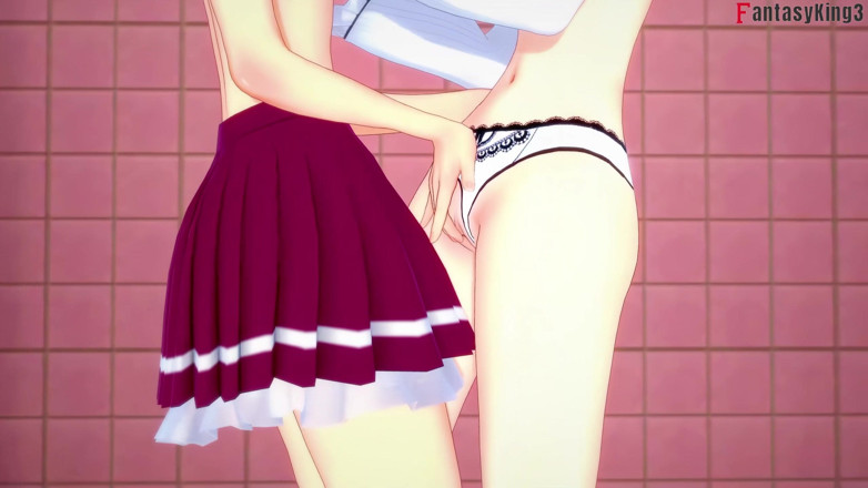Fantasy king: Rias Watch Akeno berkongkek dan Xenovia &amp; Koneko Seks lesbian - Dxd...