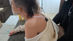 Gabi SweetCouplesStories: A Stepdaughter Is Surprised While Having Breakfast.