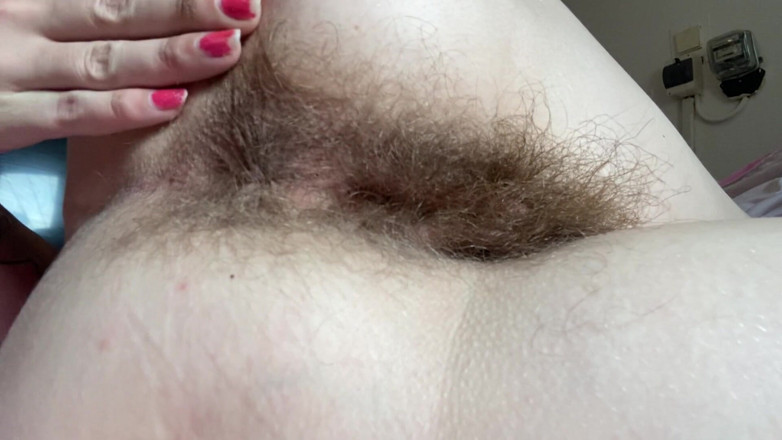 Cuteblonde666: Hairy ass fetish video