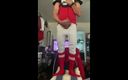 JockDad87: Football Stud Jockdad87 Shoots a Big Load of Cum in...