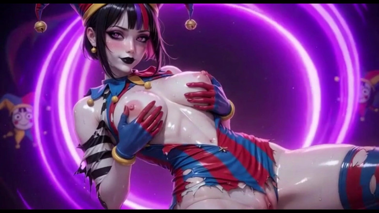 Ianimedia: คลิปสั้นสาวตัวตลกเต็มไปด้วยน้ําเงี่ยนตัวหนา - คลิปสั้น Ahegao &amp; เล่นนม