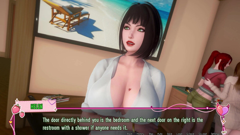 3D Cartoon Porn: Murmur 37 - Adam škádlí tělo Liz a prstí její těsný zadek