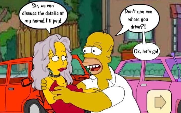 Miss Kitty 2K: Cơ hội hạnh phúc của Homer - phim hoạt hình pov...