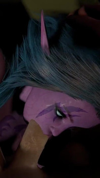 Late Night Booty Call with a Sexy Night Elf