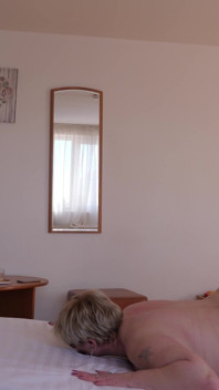 Behind the Scenes of BBW Grandmom Getting Fucked