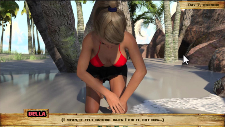 Johannes Gaming: Lewd Island #7 - समुद्र तट की खोज