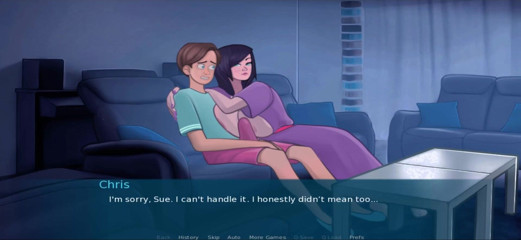 Hentai World: Sexnote urmăriți un film de noapte cu mama vitregă