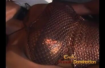 Erotic Female Domination: Jailed ebony girl punished by mistress Natasha after being caught...