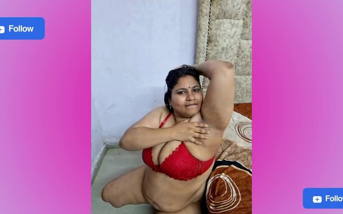 Randi Riya: Desi indická manželka líbánkový sex se Sasur Devar Chudai P2