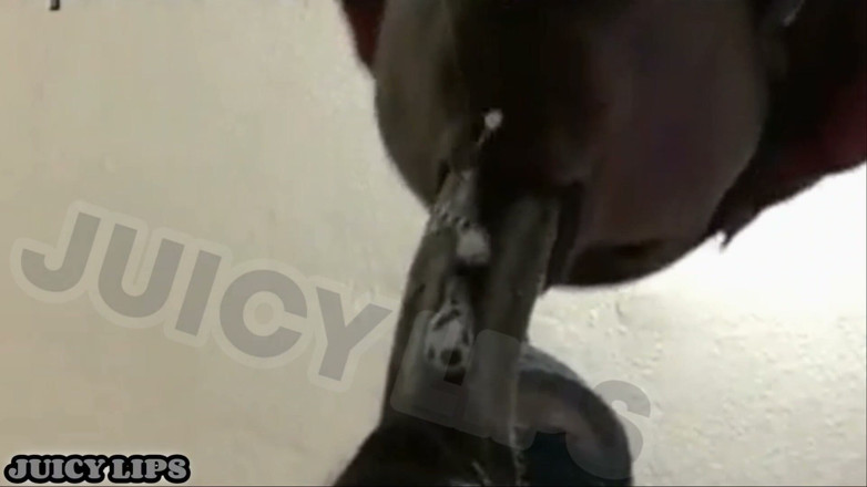It get sloppy here: Juicy Lips-mouth Was to Sloppy for Him Quickly Making Him...
