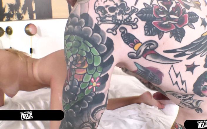 Immoral Live: Sugardaddy kan creampie, hunkerend naar schatje Khloe Kapri - immorele live 4k