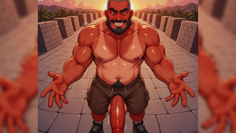 Erotic Man: Hunk Super Mario inspirované italskou nahou Ai Muži