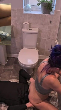 Nunca me limpiaré el culo de nuevo - esclava del baño