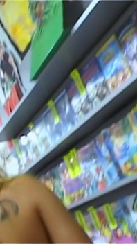 Anální sex ve video klubu se Soniou Manrique