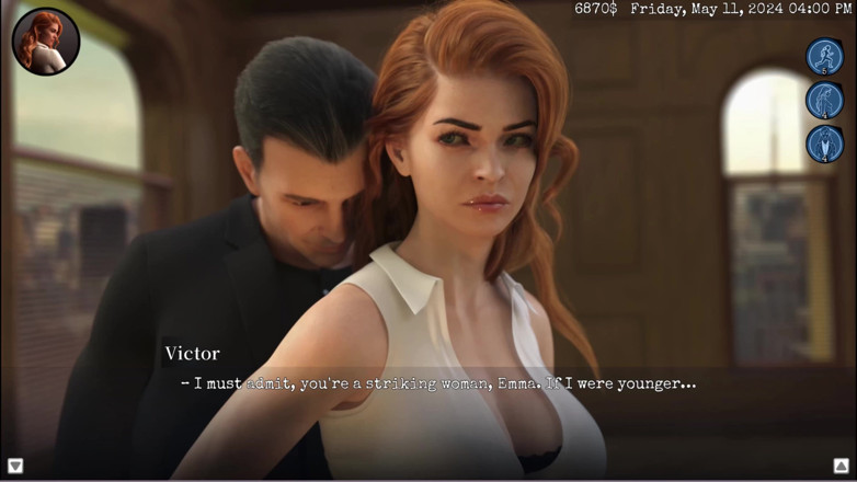 Johannes Gaming: I confini della moralità 11 Emma deve essere seducente al lavoro