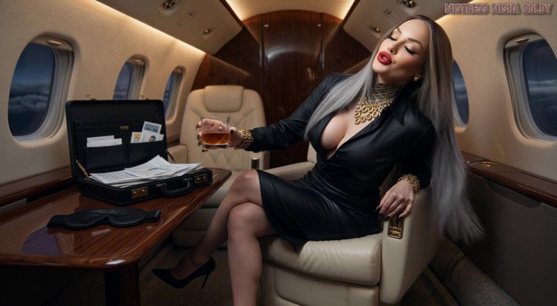 Goddess Misha Goldy: 30,000 Feet of Pure Submission