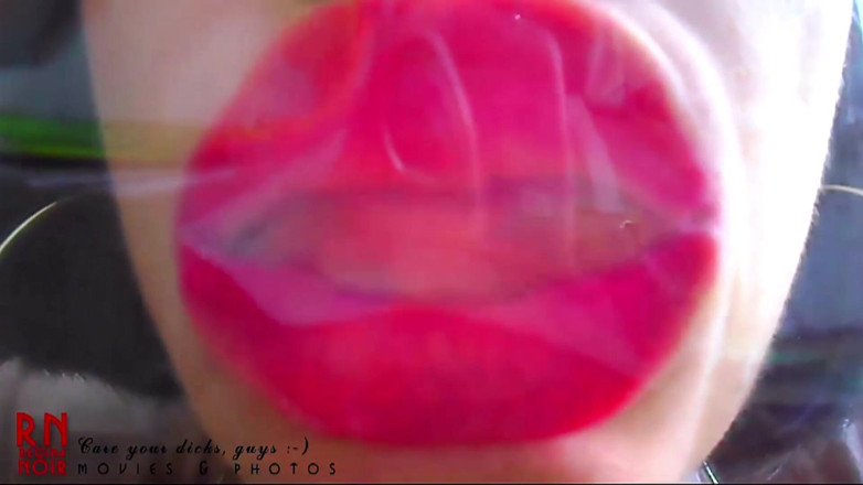 Regina Noir: Sexy rty, pěkné rty, sexy ústa, růžové rty