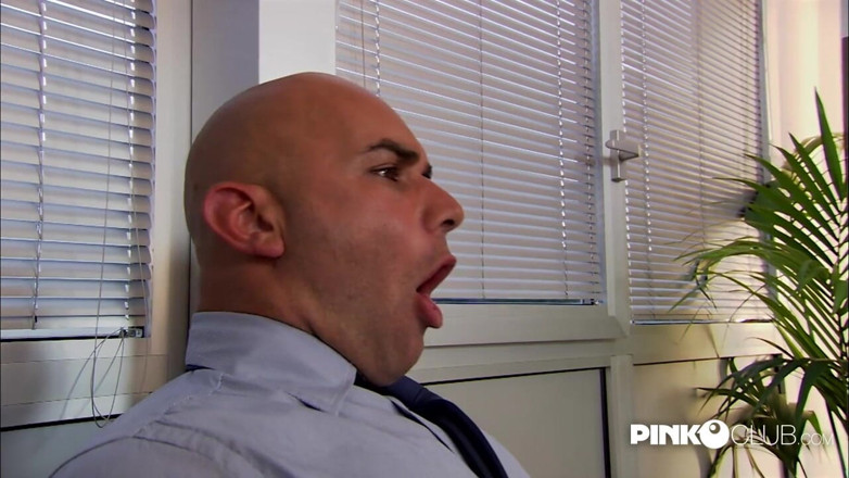 Pinko Club: Christian Clay breaks secretary Chaty Heaven's ass