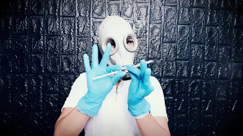 DominaFireOfficial: Asmr medische gasmaskerfetisj