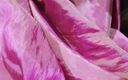 Satin and silky: Голова члена розтирає рожевим відтінком атласний шовковистий сальвар сусіда Бхабхі (39)