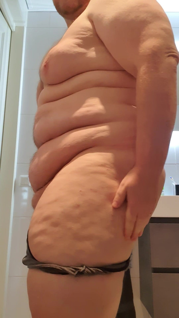 Gordifat: Banyodan önce şişman çıplak