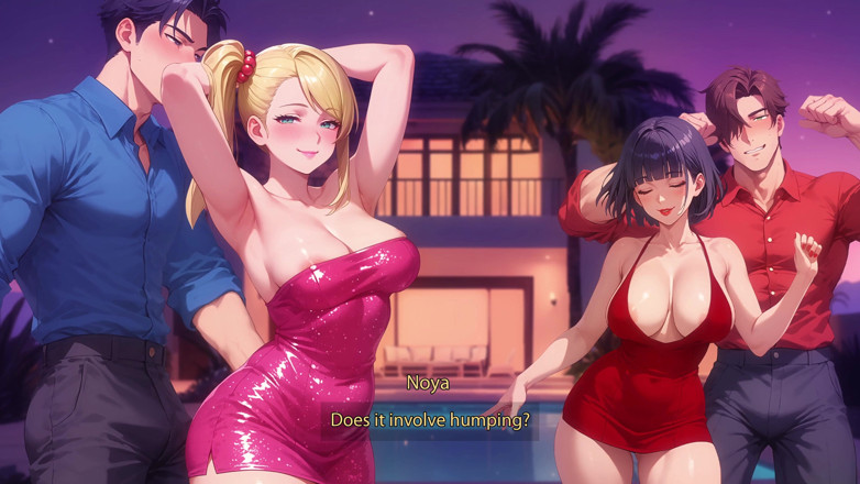 Hotgame Studio X: 热辣人妻渴望奇怪的鸡巴 - 勾引丈夫参加戴绿帽子的纸牌游戏 - 第4部分