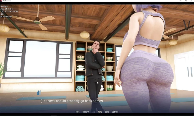 Erotic Krisso: Blackout - mogen MILF