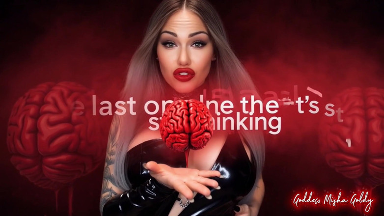 Goddess Misha Goldy: Il tuo cervello da teppista ha un proprietario.