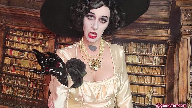 Geeky Femdom: Lady Dimitrescu World Wide JOI