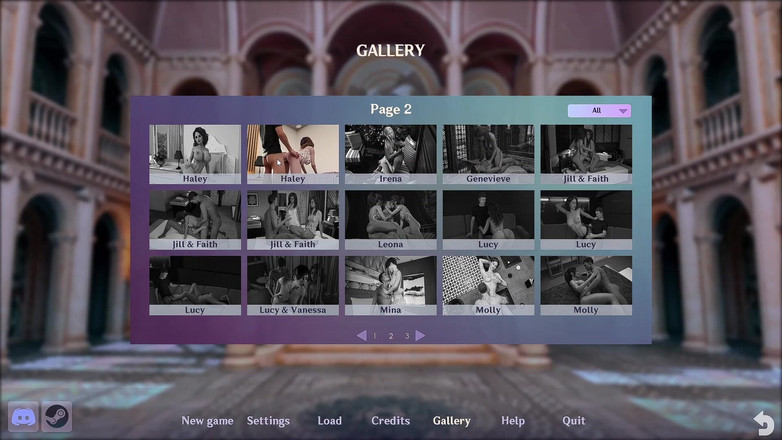 LewdArcade: Galeri Lust Academy Season 3 [bagian 06] Permainan Game Porno [18+] Game Novel Visual 3D...