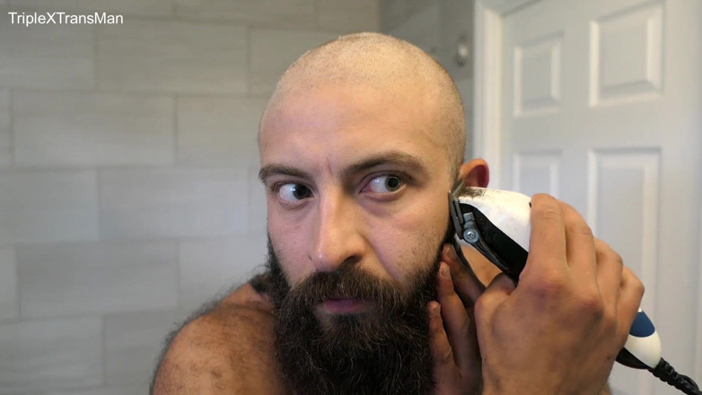 TripleXTransMan: Buzzing my Hair Off