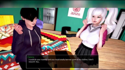 3DXXXTEEN2 Cartoon: Fanora succhia il cazzo perfettamente. Sesso cartone porno 3D