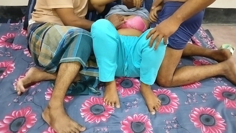 Sabina244: Bangladeshi Threesome Sex in Stepmom Hard Sex Threesome Sex Hardcore...