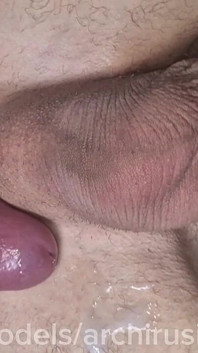 Slut with a Big Cock Fucked Right on the Table, Covered in the Cum of a Big-cocked Male