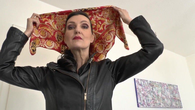 Lady Victoria Valente: Beautiful Silk Headscarves Fashion Show, JOI, Lady Victoria Valente