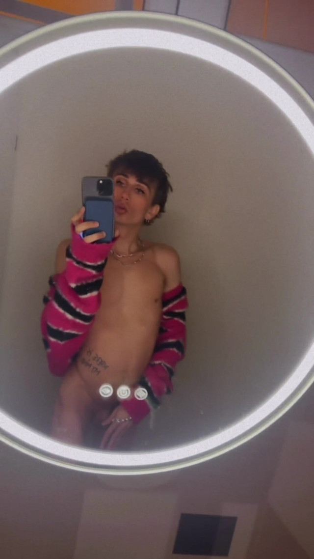 Femboy in Coffee Shop Public Bathroom (Lucy Spark)